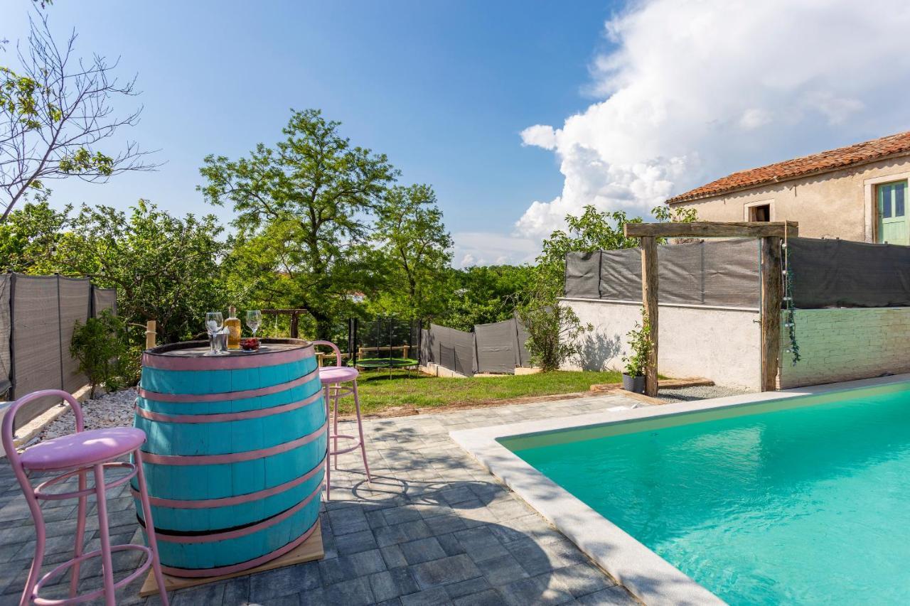 House With Pool Poli Stare Nuoni Villa Zminj Ngoại thất bức ảnh