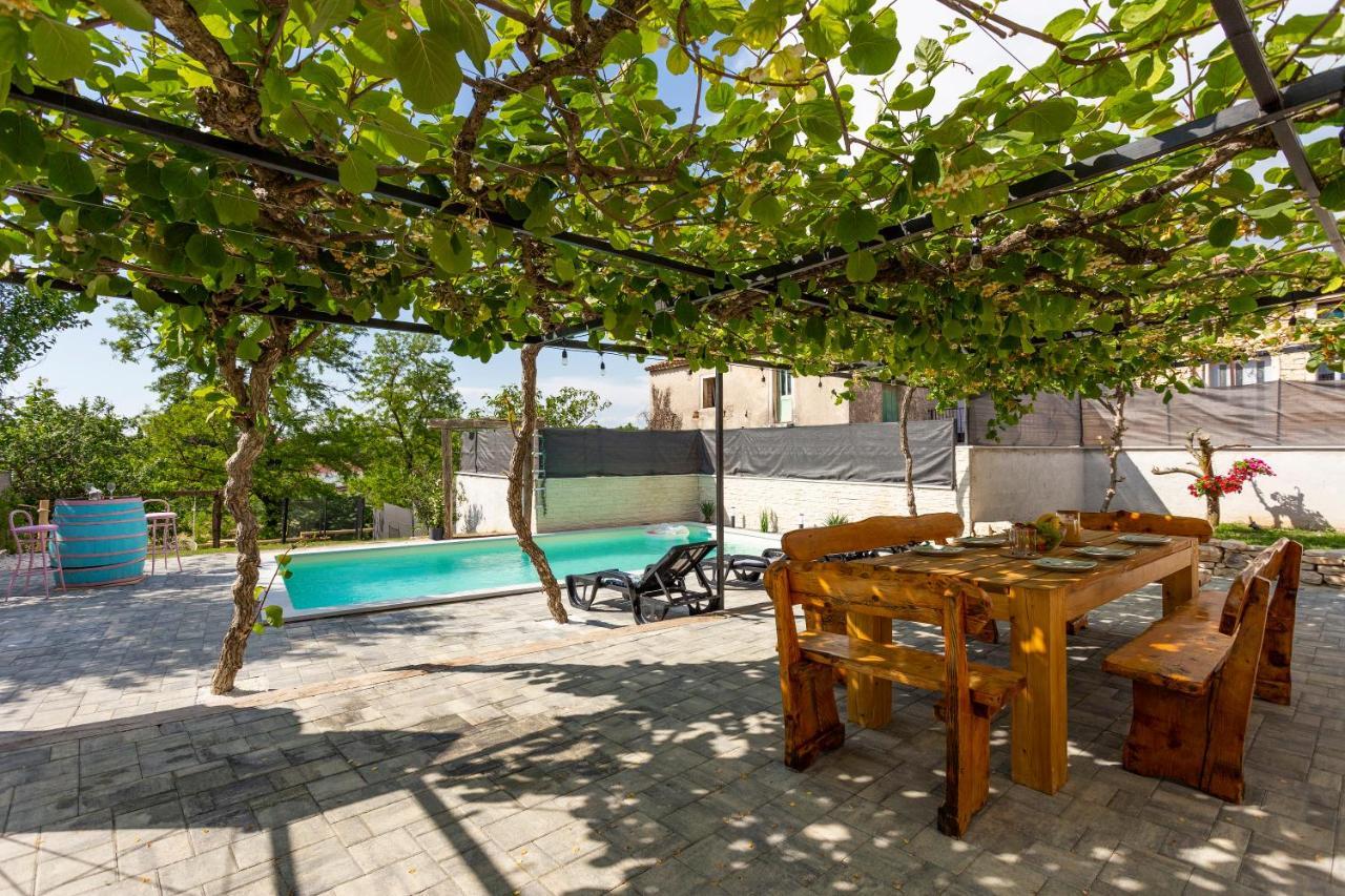 House With Pool Poli Stare Nuoni Villa Zminj Ngoại thất bức ảnh