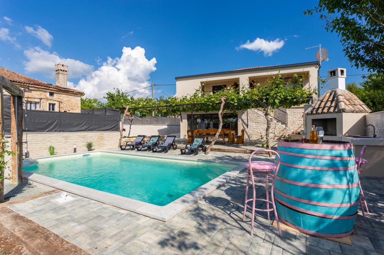House With Pool Poli Stare Nuoni Villa Zminj Ngoại thất bức ảnh